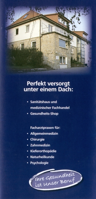 Medizintechnik - Praxisbedarf - Sanit�tshaus - Home Care