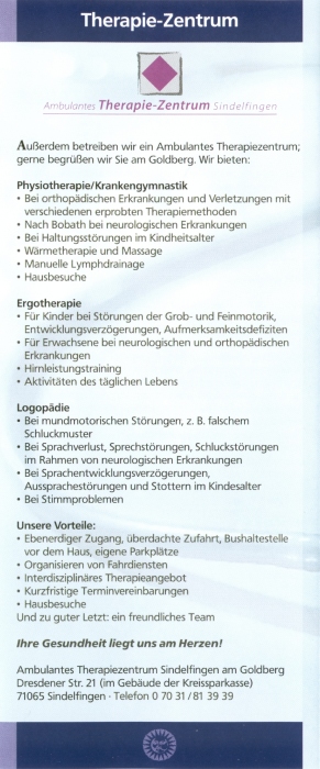 Therapie-Zentrum