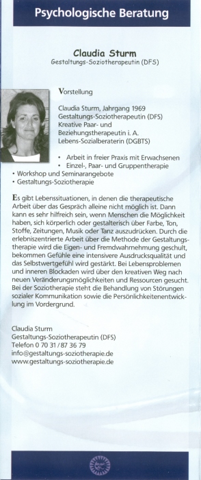 Casa Medica - Psychologische Beratung Claudia Sturm